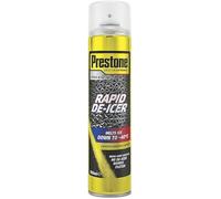 Parts Panel Prestone Rapid De-Icer Spray 600ml, Car Windscreen Ice Remover, Works to -40°C, Fast-Acting Winter De-Icer, Pack of 1