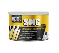 Parts Panel SMC U POL High Adhesion Fibreglass Fibre Filler & Adhesive 1.1L | Easy Sanding Car Body Repair Filler | Strong GRP Filler for SMC, Fibreglass, Plastic, Metal & Wood