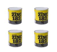 Parts Panel U POL David’s Zinc 182 Isopon Anti-Rust Grey Primer 1L | High Performance Corrosion Protection Metal Primer for Automotive and Industrial Use Pack of 4