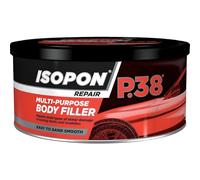 Parts Panel U POL ISOPON P38 Body Filler 600ml - Easy Sand Car Dent & Scratch Repair for Metal