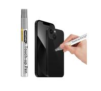 PARTS4EV Black for iPhone 15/15Plus, Paint Scratch Repair on the Case Side, Quick and Easy Repair Solution, Scratch Remover Pen with 1 Replacement Tip