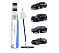 PARTS4EV Deep Crystal Blue Mica (42M) 2-in-1 Pen & Brush for Mazda - Precision Colour Match Touch Up Paint for Scratch & Chip Repair, Fast-Drying & Water-Resistant