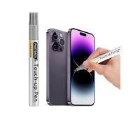 PARTS4EV Deep Purple for iPhone 14Pro/14Pro Max, Paint Scratch Repair on the Case Side, Quick and Easy Repair Solution, Scratch Remover Pen with 1 Replacement Tip