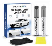 PARTS4EV Midnight Silver (PMNG) Touch Up Paint Kit with 2K Clear Coat - Gloss Restoration & Primer Protection for TESLA - Exact Color Match for Chips and Scratches