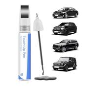 PARTS4EV Obsidian Black Metallic (197/9197) 2-in-1 Pen & Brush for Mercedes-Benz - Precision Colour Match Touch Up Paint for Scratch & Chip Repair, Fast-Drying & Water-Resistant