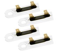 PartsBroz WP3392519 3392519 Dryer Thermal Fuse G4AP0500 TF091C (4-Pack) - Compatible With Whirlpool Kenmore KitchenAid Roper - Replaces AP6008325 PS11741460 WP3392519VP WED4815EW1 110.60022010