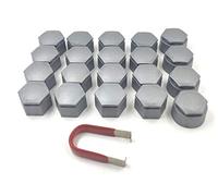 Partsdealers for VAUXHALL OPEL INSIGNIA A Mk1 2010-2017 WHEEL NUT BOLT COVERS CAPS 22mm ALLOY GREY x20 NEW SET + TOOL