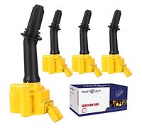 Partselect 4PCS Ignition Coil Pack UF-802 12635672 12670053 5C2095 Replacement for Chevy Cruze Equinox Malibu Volt GMC Terrain Buick Encore 1.4L 1.5L 1.6L Yellow