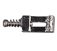 Partsland tailpiece Stratocaster models 10 mm wide, cast iron