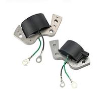 PARTSRUN 18-5181 （2 Pack） Ignition Coil for OMC Johnson Evinrude Outboard 582995 584477 580416 ZF-IG-A00298V