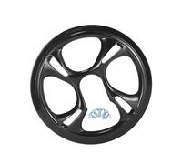 Partuto 1 Pc 12Cm Universal Bike Cranksets Protective Cover - Plastic Black