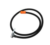 Partuto 1 Pc 1M Universal Car Tire Inflator Extension Hose - Metal Orange