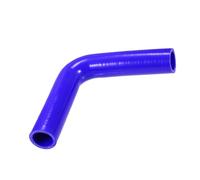 Partuto 1 Pc 28mm 1.10" ID 90 Degree Universal Intercooler Silicone Hose Hose Reducer Coupler Pipe - Silicone Blue