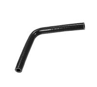 Partuto 1 Pc 9.5mm 0.37" ID 90 Degree Universal Intercooler Silicone Hose Hose Reducer Coupler Pipe - Silicone Black