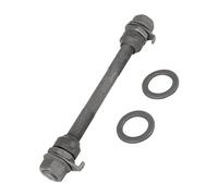 Partuto 1 Pc 9.5mm Universal Bike Wheel Hub Front Axle Shaft - Metal Black