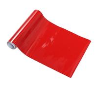 Partuto 1 Pc Universal Car Wrap Film Car Vinyl Wrap Cover Protective PVC Bright Red 0.5 ft x 59.84 Inch