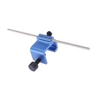 Partuto 1 Pc Universal Motorcycle Chain Alignment Tool - Aluminum Alloy Blue