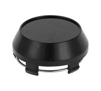 Partuto 1 Pcs 60 mm 2.36" OD - Universal Car Wheel Hub Center Caps - Auto Hub Covers Automotive Accessories Rustproof - Durable Plastic Black
