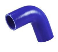 Partuto 1 Pcs ID 45mm Universal Car Hose Coolant Hose 90mm 3.54" 90 Degrees - Silicone Blue