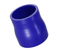 Partuto 1 Pcs ID 70 to 60mm Universal Car Hose Coolant Hose 0 Degree - Silicone Blue