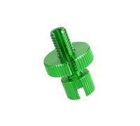 Partuto 1 Pcs M8 Universal Brake Clutch Cable Line Adjuster Screw - Metal Green