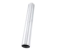 Partuto 1 Pcs Universal Aluminum Alloy Intercooler Pipe - Aluminum Alloy Silver Tone