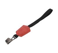 Partuto 1 Pcs Universal Car Seat Headrest Hook for Most Car, SUV, Truck Car Seat Back Organizer Hooks Sturdy Faux Leather Metal Red 11.26"x1.97"