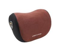 Partuto 1 Pcs Universal Car Seat Neck Pillow - Car Seat Headrest Pillow for Neck Back Breathable - Cotton Brown