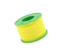Partuto 1 Pcs Universal Petrol Fuel Hose - Silicone Yellow Amber