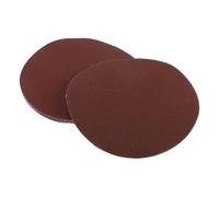 Partuto 10 Pcs 6inch 180 Grit Universal Sanding Discs - Round Hook and Loop Sandpaper - White Paper Red