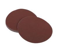 Partuto 10 Pcs 6inch 240 Grit Universal Sanding Discs - Round Hook and Loop Sandpaper - White Paper Red