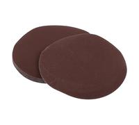 Partuto 10 Pcs 6inch 600 Grit Universal Sanding Discs - Round Hook and Loop Sandpaper - White Paper Red
