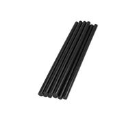 Partuto 10 Pcs 7x150mm Car Auto Hot Glue Sticks Paintless Dent Repair Black Replacement
