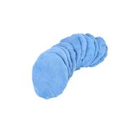 Partuto 10pcs 5-6 Inch Microfiber Car Polishing Buffing Pad Bonnet Replacement