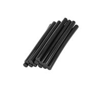 Partuto 12 Pcs 7mmX100mm Hot Glue Sticks Paintless Dent Repair Black for Car Replacement