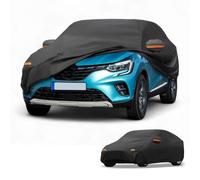 Partuto 190T-PU Black Full Car Cover for Renault Captur 2013-2021