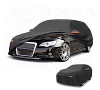 Partuto 190T-PU Full Car Cover for Subaru Legacy Hatchback with Zipper