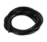Partuto 1pc 130PSI Max Pressure Silicone Vacuum Tubing Hose for Chevrolet for Buick for Lincoln Engine Automotive Vacuum Line Silicone Black 15FT 1/4" 6mm ID 2mm ID 2mm Thickness