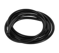 Partuto 1pc 130PSI Max Pressure Silicone Vacuum Tubing Hose for Chevrolet for Buick for Lincoln Engine Automotive Vacuum Line Silicone Black 5FT 1/8" 3mm ID 2mm ID 2mm Thickness