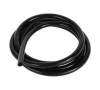 Partuto 1pc 130PSI Max Pressure Silicone Vacuum Tubing Hose for Chevrolet for Buick for Lincoln Engine Automotive Vacuum Line Silicone Black 5FT 1/4" 6mm ID 2mm ID 2mm Thickness