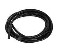 Partuto 1pc 130PSI Max Pressure Universal Silicone Vacuum Tubing Hose Car Automotive Vacuum Line High Temperature Silicone Black 6.6FT 1/16" 2mm ID 2mm Thickness