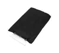 Partuto 1pc 17x25cm Universal Car Ice Scraper Glove - Insulated Warm Mitt Glove W/Snow Frost Remover for Car Truck Windscreen Portable - Waterproof Fabric ABS Black