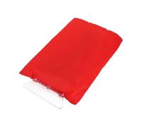 Partuto 1pc 17x25cm Universal Car Ice Scraper Glove - Insulated Warm Mitt Glove W/Snow Frost Remover for Car Truck Windscreen Portable - Waterproof Fabric ABS Red