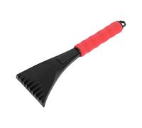 Partuto 1pc 280x95x25mm Universal Car Ice Scraper - SUV Snow Frost Remover for Car Truck RV Windscreen Side Window Anti Crash Portable - Plastic Red Snow Shoveling Defrost Clearing