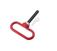 Partuto 1pcs 5"-3.5" Magnetic Trailer Towing Hitch Clips Pins Red Replacement
