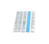 Partuto 2.1oz Motorcycle Car Wheel Balance Weights Strips 136 x 19mm 5pcs Replacement
