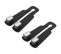 Partuto 2 Pcs Universal Car Seat Headrest Hook for Most Cars, SUVs, and Trucks Car Seat Back Organizer Hooks Sturdy Black Blue 6.30"x3.15"