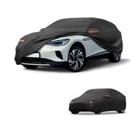 Partuto 210D-PU Full Car Cover for VW ID.4 2022-2025 with Zipper