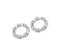 Partuto 2pcs 37.6mm x 7 Bicycle Ball Bearings Crank Wheel Bearing Retainer Replacement