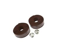 Partuto 2pcs Brown Foam Anti Slip Handlebar Tape Bar Grip Wrap for Bike Replacement